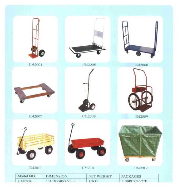 Hand trucks and utility wagons