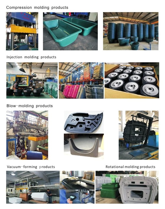 Molded plastic products
