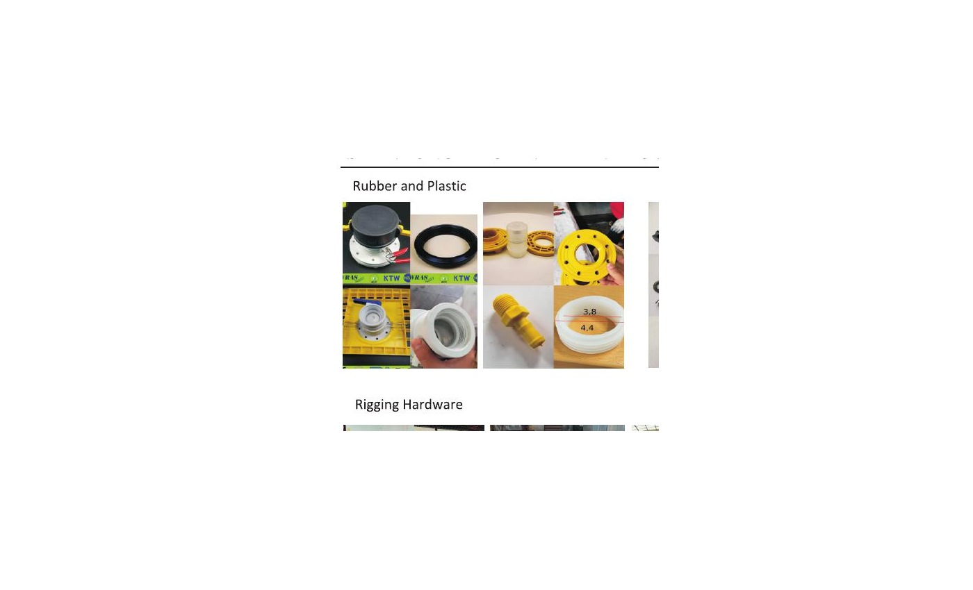 Rubber and plastic components